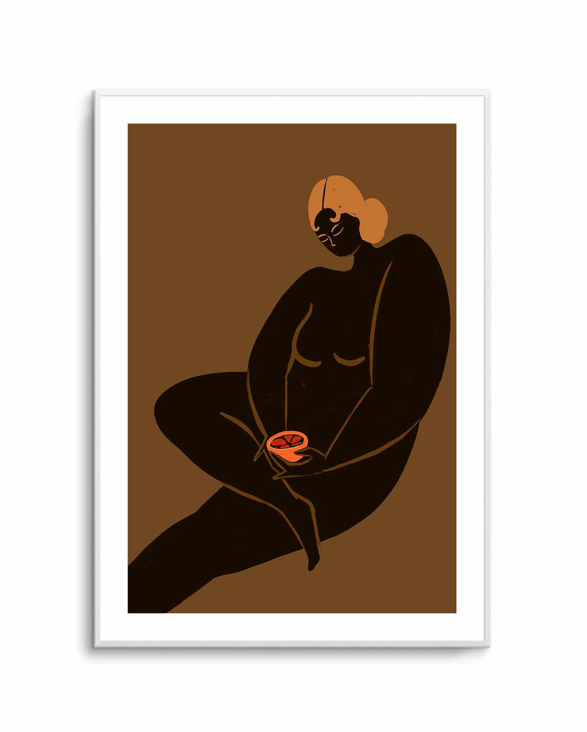 Grape Fruit 2 by Arty Guava | Art Print from Olive et Oriel where you can shop wallpaper and artworks online