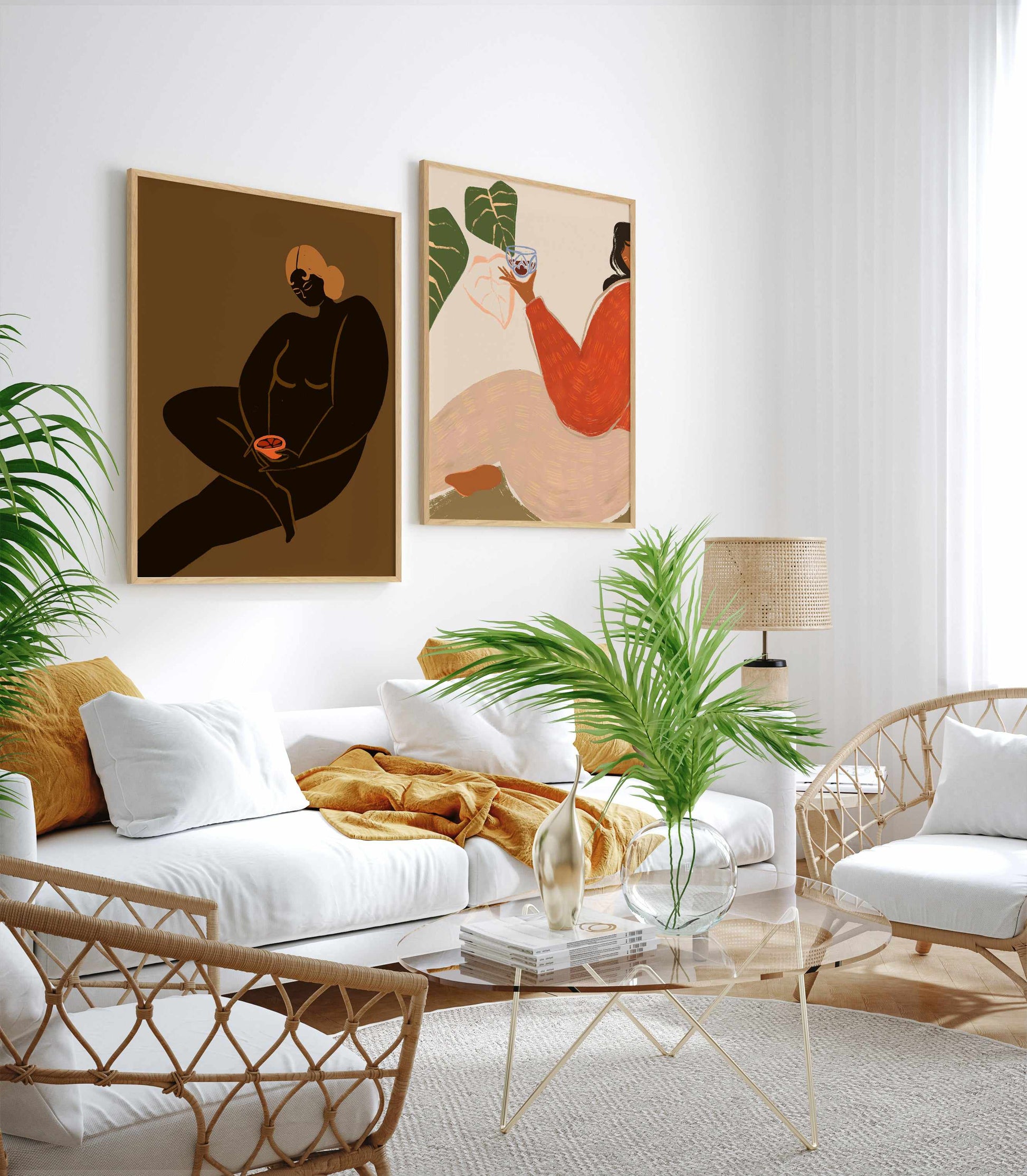 Grape Fruit 2 by Arty Guava | Art Print from Olive et Oriel where you can shop wallpaper and artworks online