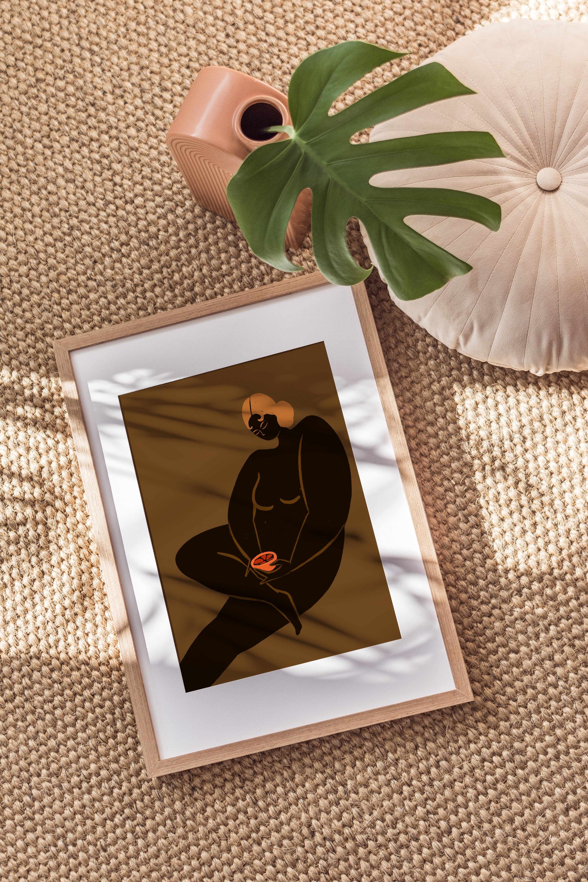 Grape Fruit 2 by Arty Guava | Art Print from Olive et Oriel where you can shop wallpaper and artworks online