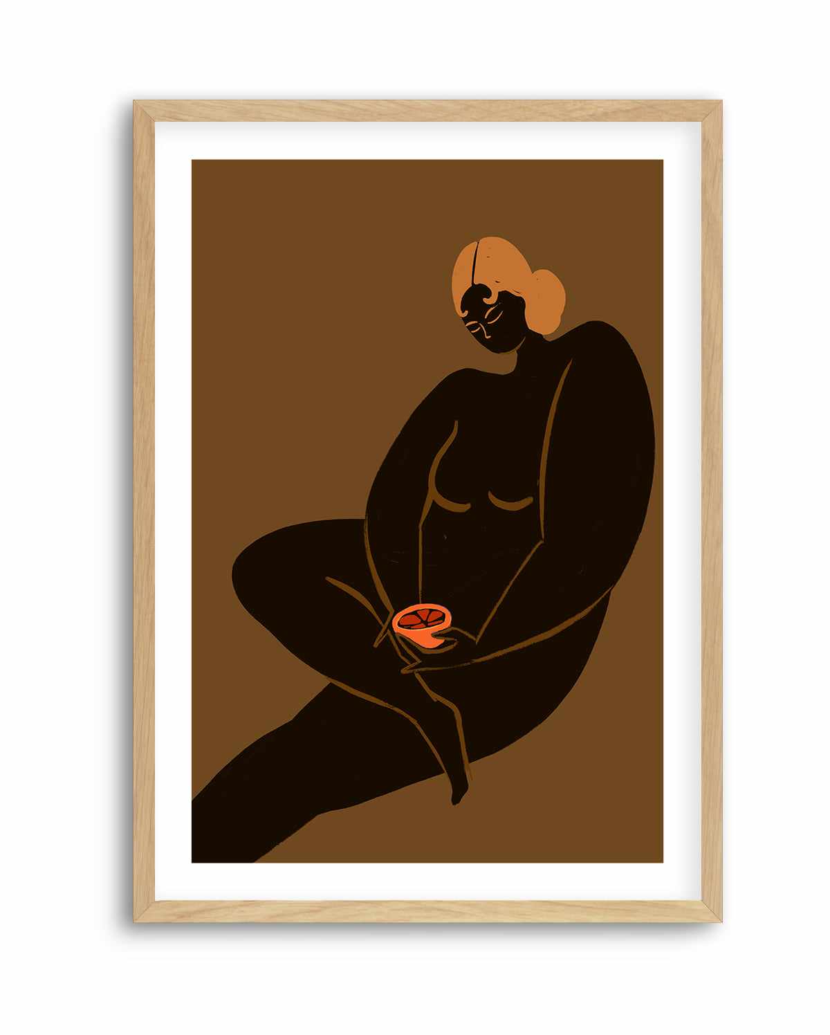 Grape Fruit 2 by Arty Guava | Art Print from Olive et Oriel where you can shop wallpaper and artworks online