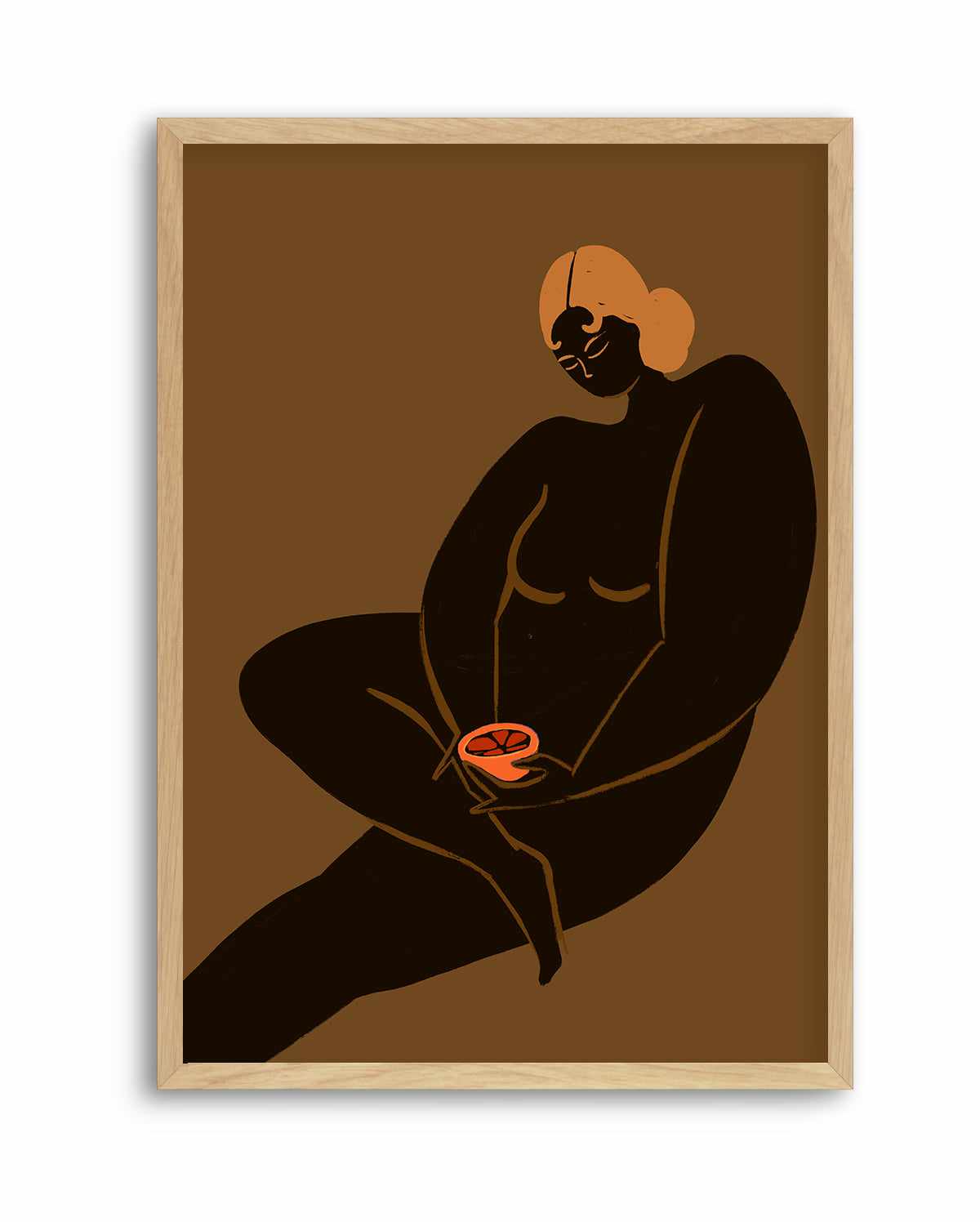 Grape Fruit 2 by Arty Guava | Art Print from Olive et Oriel where you can shop wallpaper and artworks online