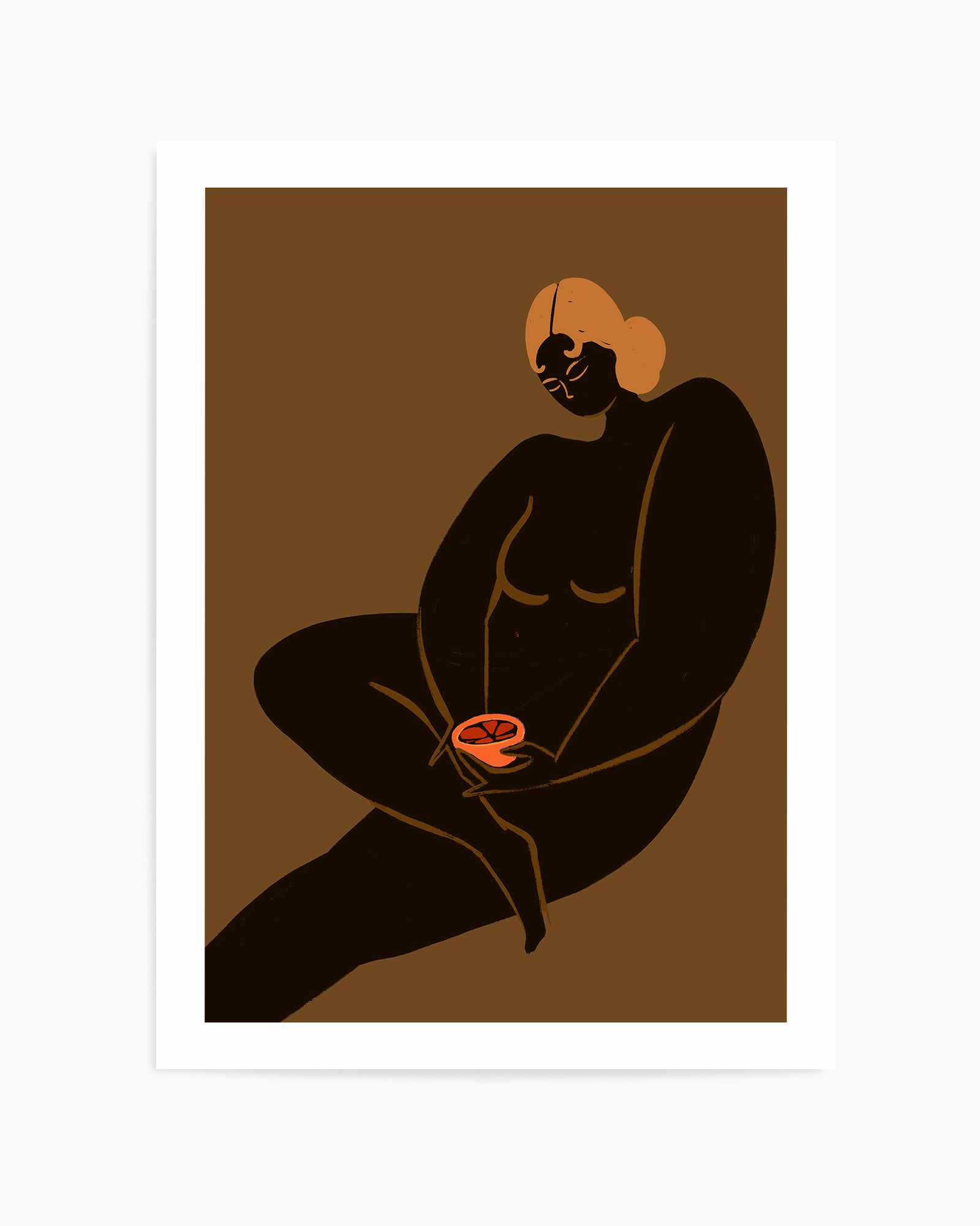 Grape Fruit 2 by Arty Guava | Art Print from Olive et Oriel where you can shop wallpaper and artworks online