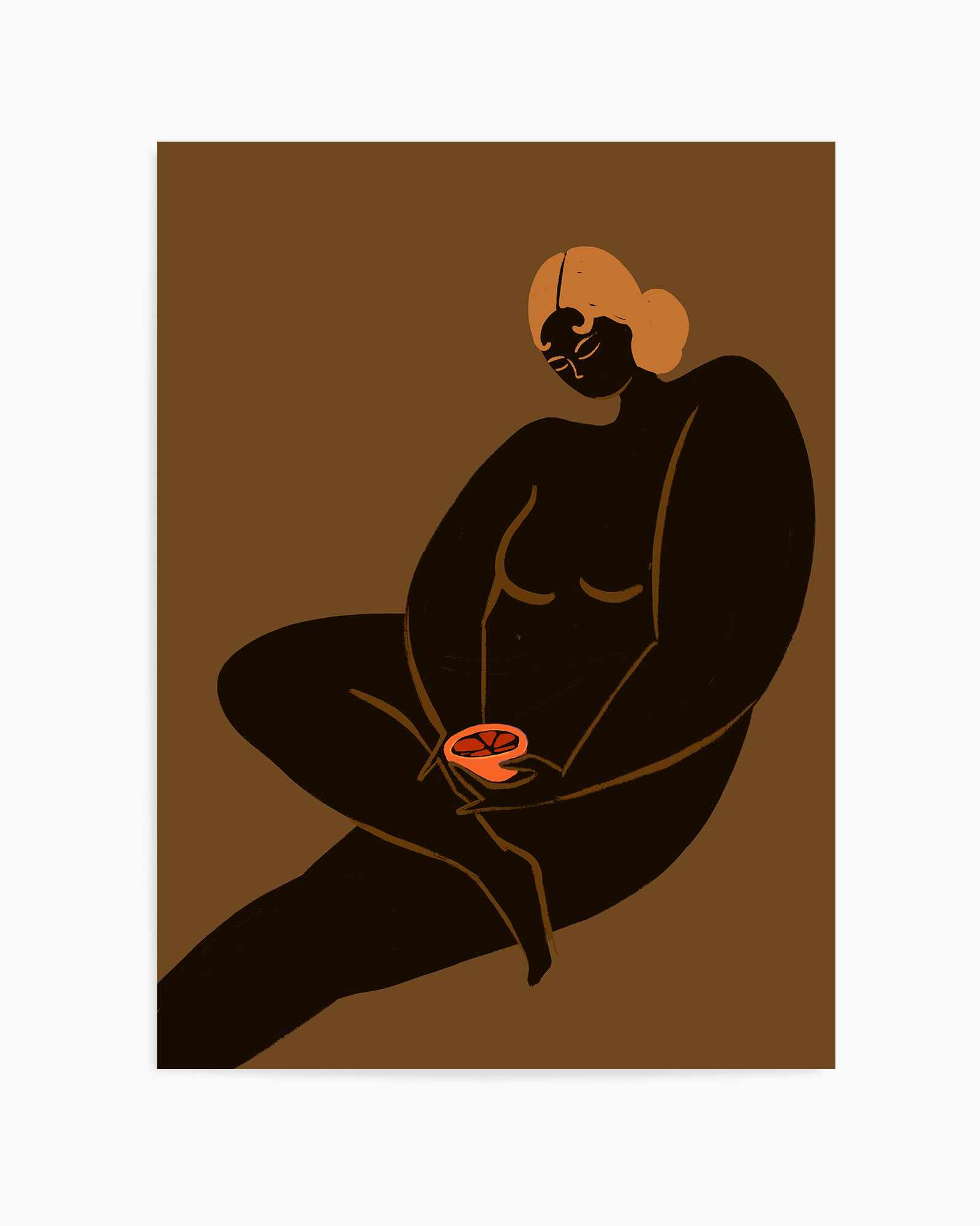 Grape Fruit 2 by Arty Guava | Art Print from Olive et Oriel where you can shop wallpaper and artworks online