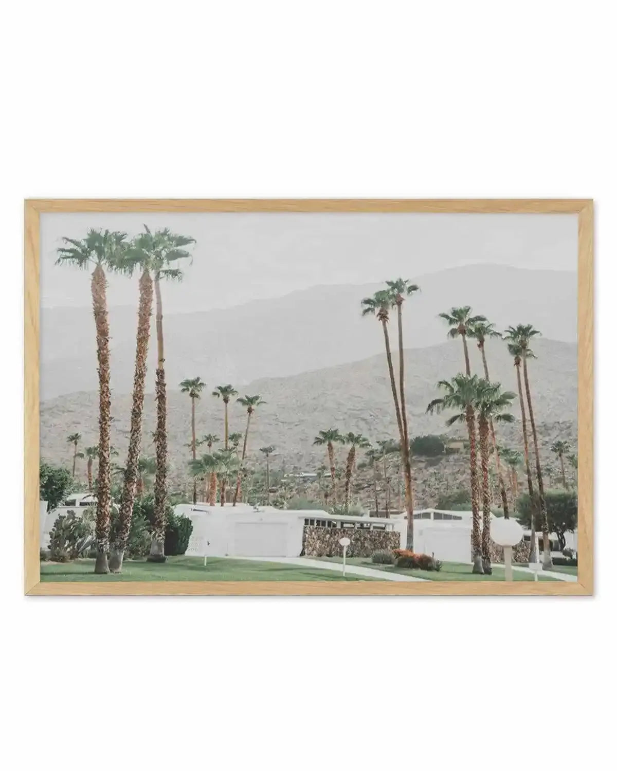 Grass Is Greener | Palm Springs | LS Art Print from Olive et Oriel where you can shop wallpaper and artworks online