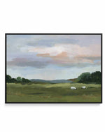 Grazing | Framed Canvas Art Print