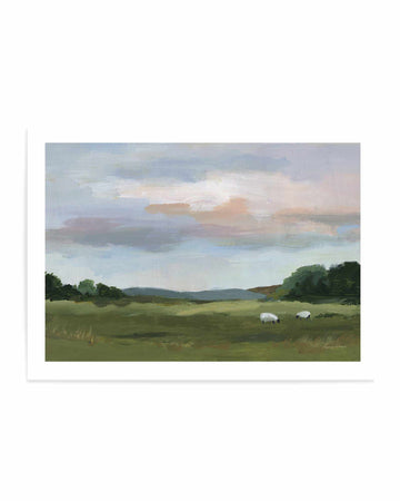 Grazing | Art Print from Olive et Oriel where you can shop wallpaper and artworks online