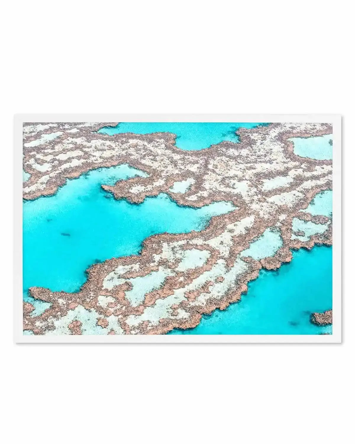 Great Barrier Reef III Art Print from Olive et Oriel where you can shop wallpaper and artworks online