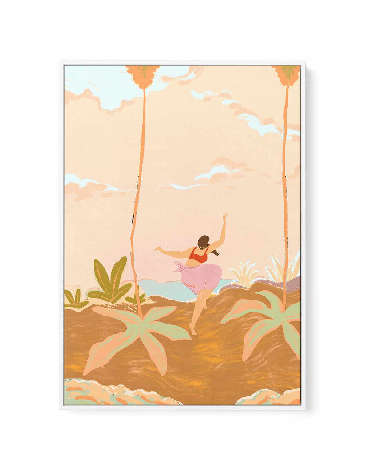 Great Escape by Arty Guava | Framed Canvas Art Print