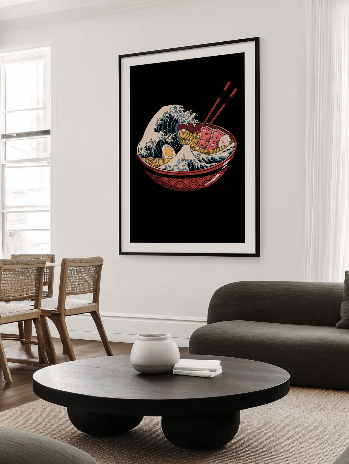 Great Ramen Wave by Vincent Trinidad | Art Print