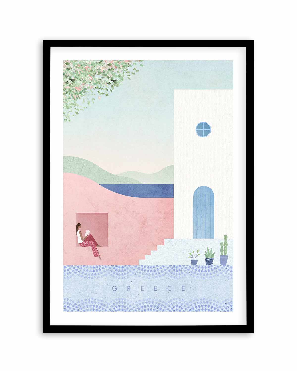 Greece by Henry Rivers Art Print