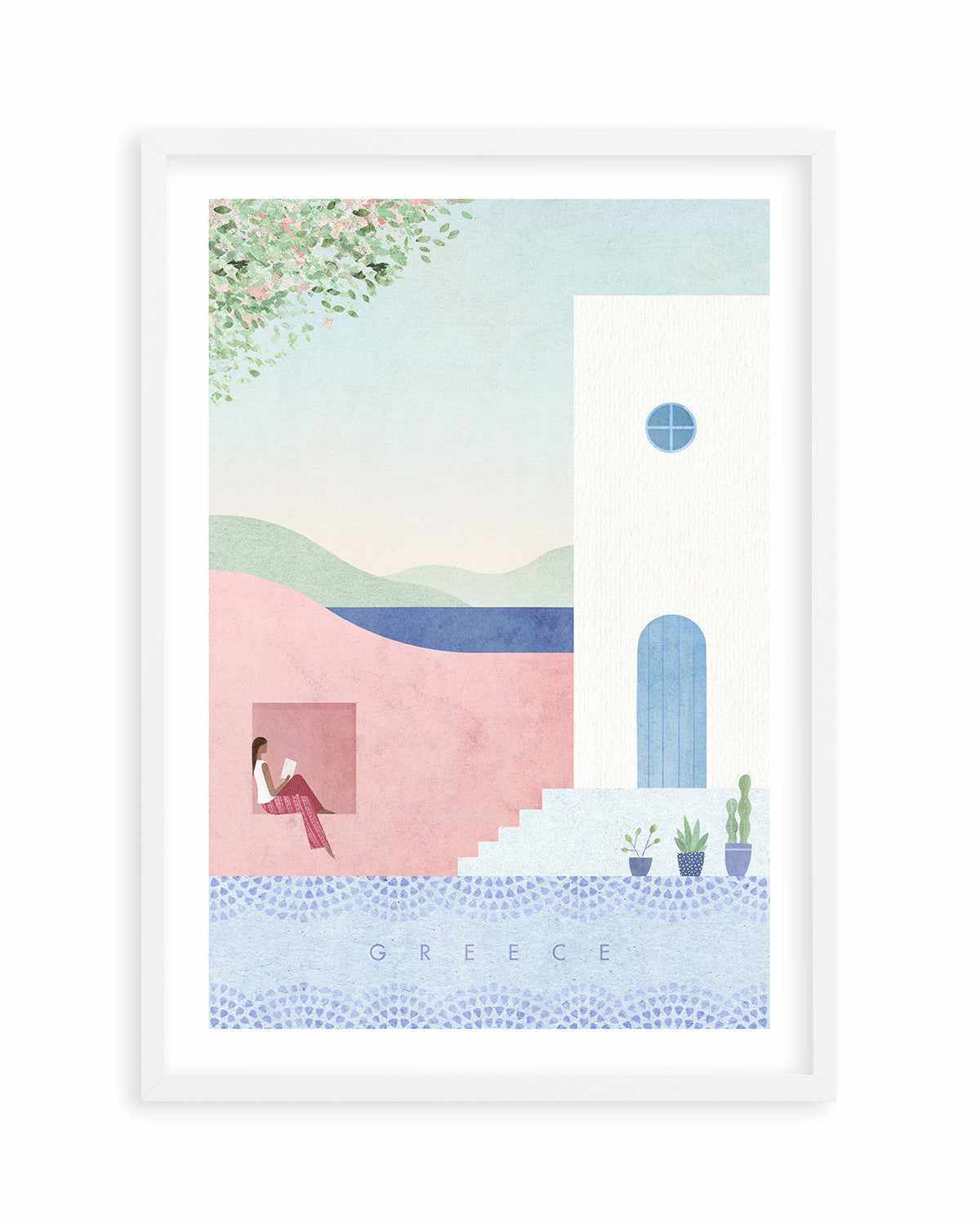 Greece by Henry Rivers Art Print