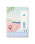 Greece by Henry Rivers | Framed Canvas Art Print
