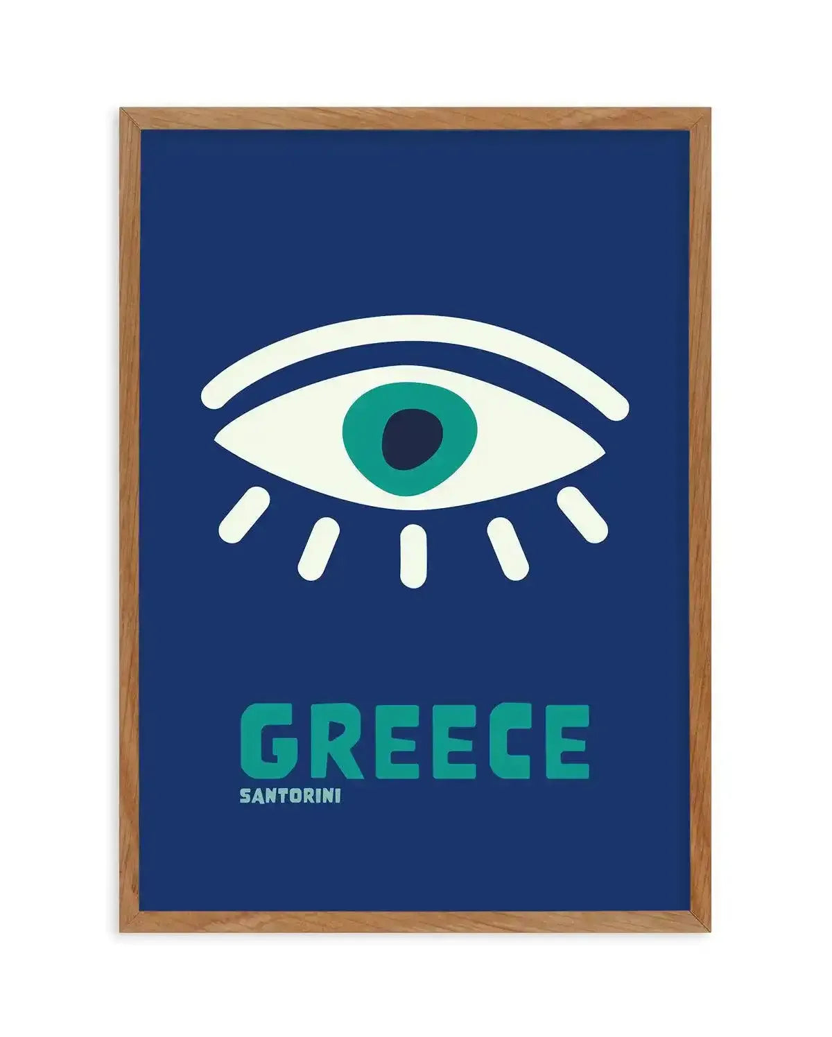 Greece, Santorini Art Print-Shop Greece Wall Art Prints Online with Olive et Oriel - Our collection of Greek Islands art prints offer unique wall art including blue domes of Santorini in Oia, mediterranean sea prints and incredible posters from Milos and other Greece landscape photography - this collection will add mediterranean blue to your home, perfect for updating the walls in coastal, beach house style. There is Greece art on canvas and extra large wall art with fast, free shipping across A