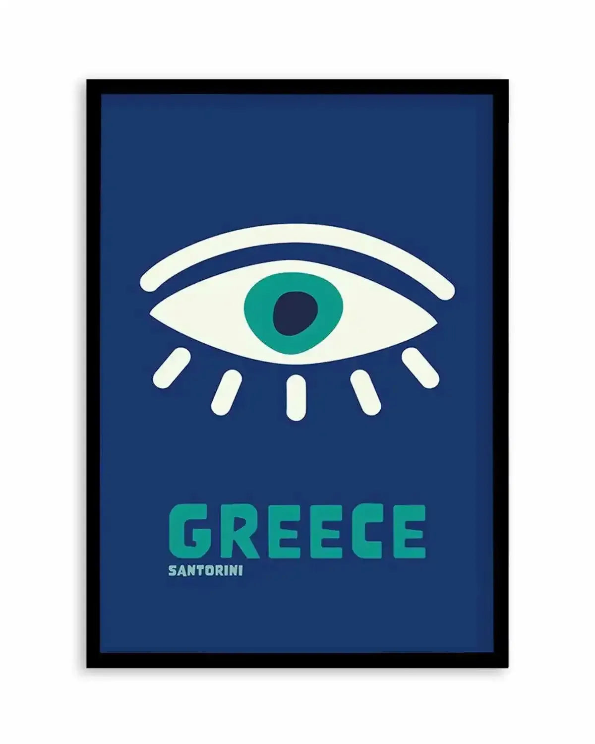 Greece, Santorini Art Print from Olive et Oriel where you can shop wallpaper and artworks online
