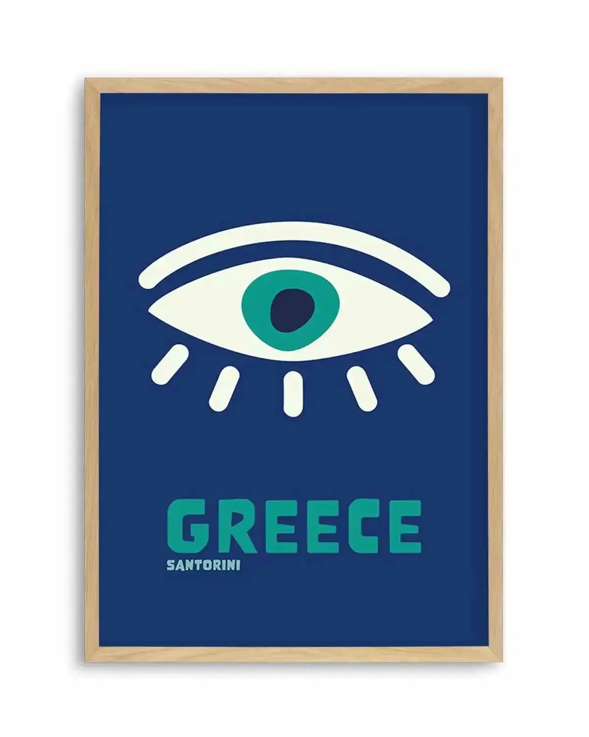 Greece, Santorini Art Print from Olive et Oriel where you can shop wallpaper and artworks online
