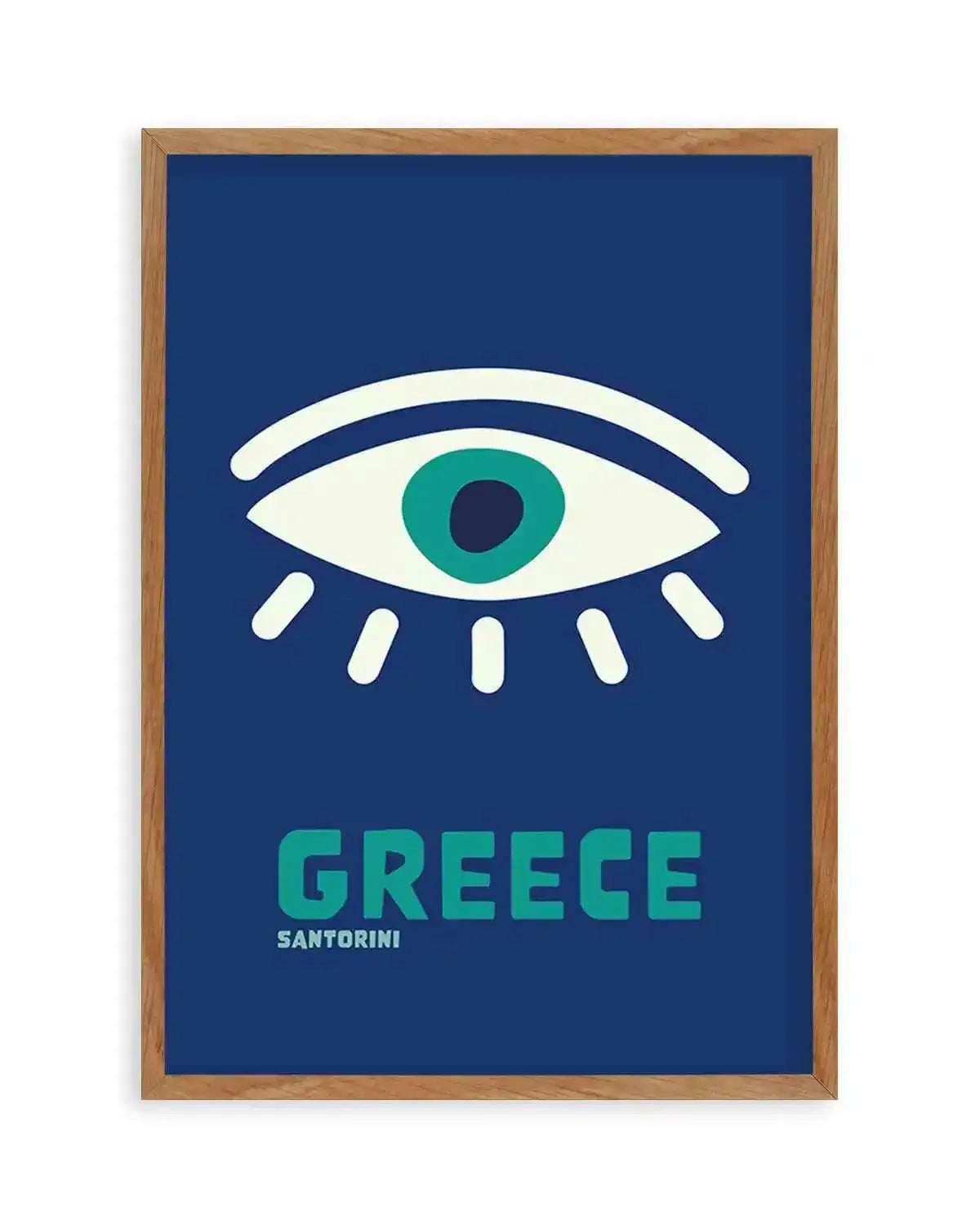 Greece, Santorini Art Print from Olive et Oriel where you can shop wallpaper and artworks online