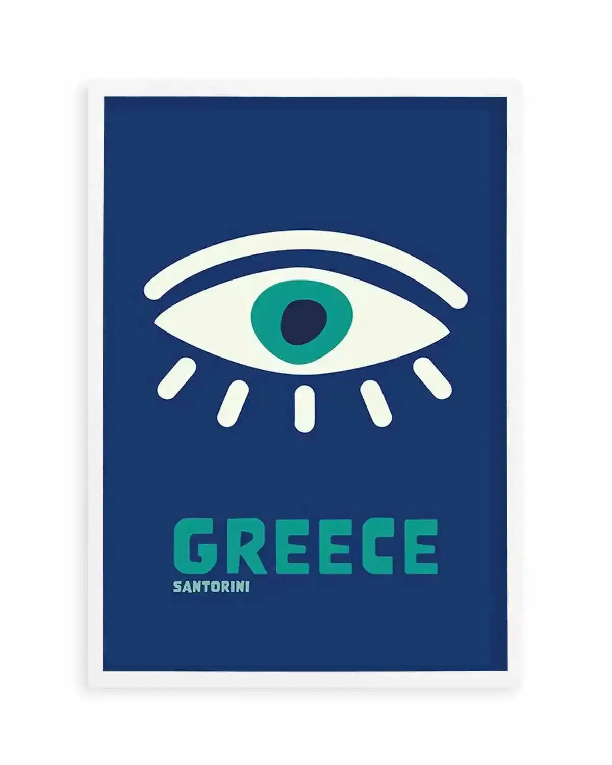 Greece, Santorini Art Print from Olive et Oriel where you can shop wallpaper and artworks online