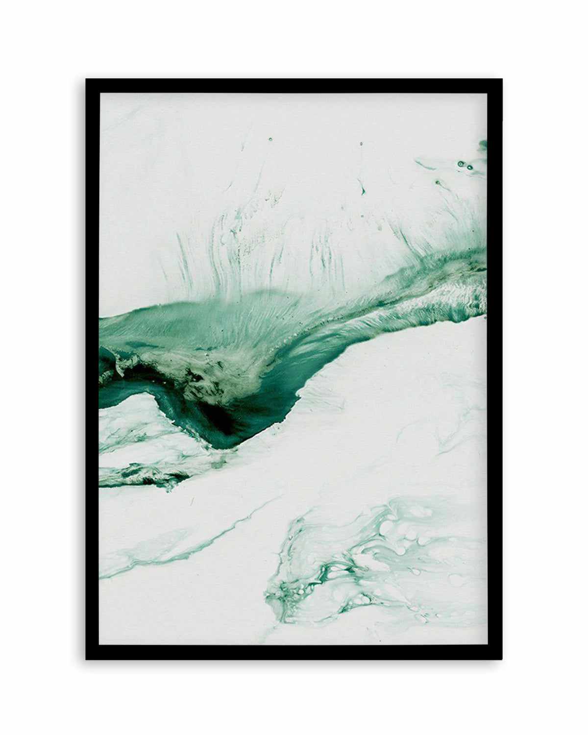 Green Abstract I Art Print