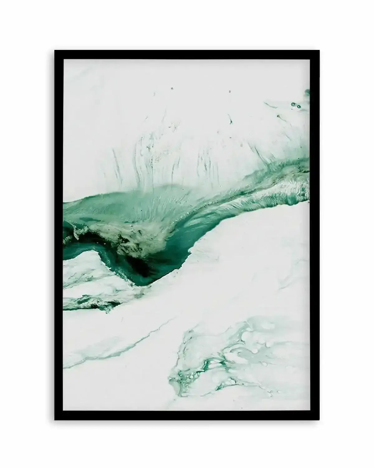 Green Abstract I Art Print from Olive et Oriel where you can shop wallpaper and artworks online