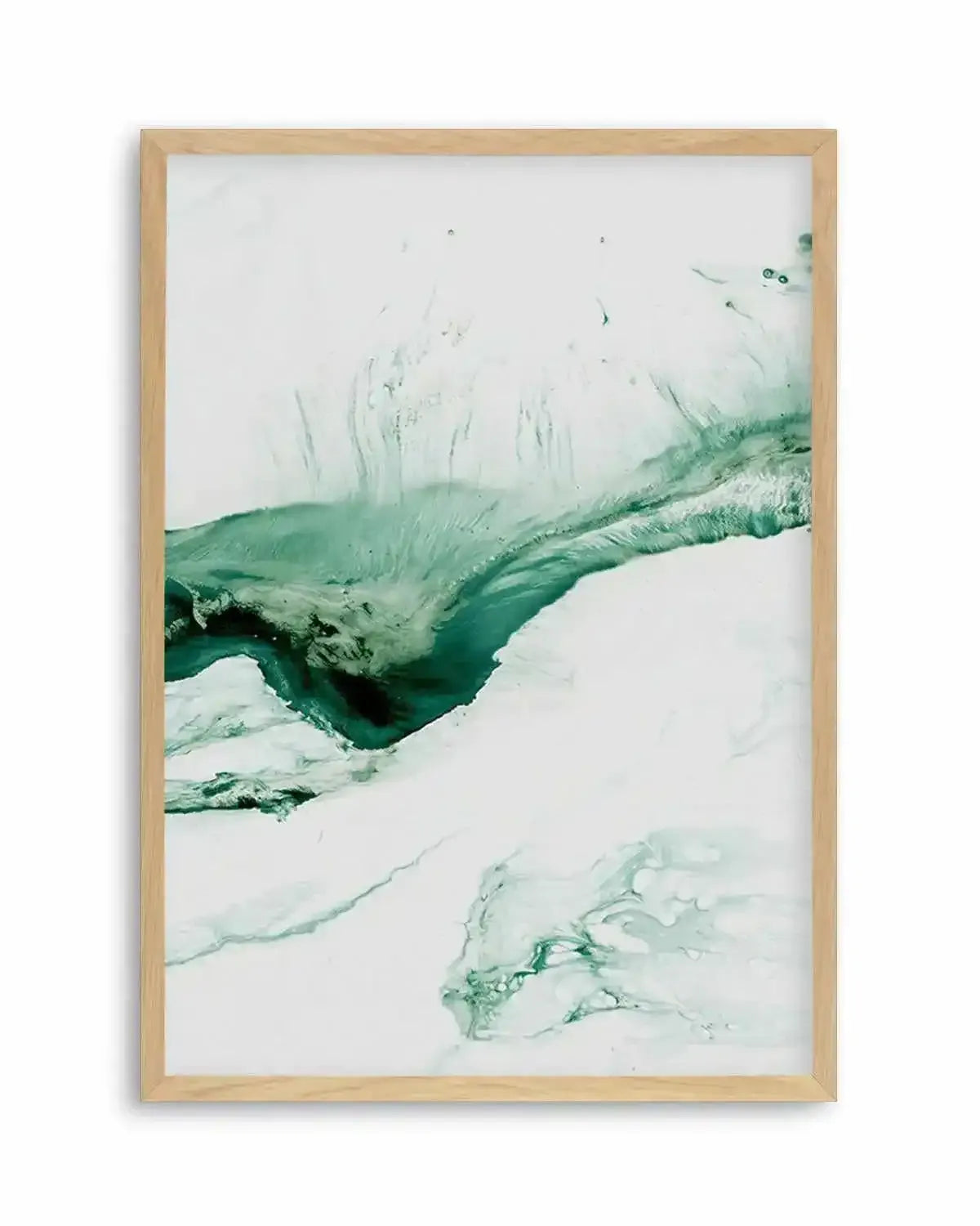 Green Abstract I Art Print from Olive et Oriel where you can shop wallpaper and artworks online