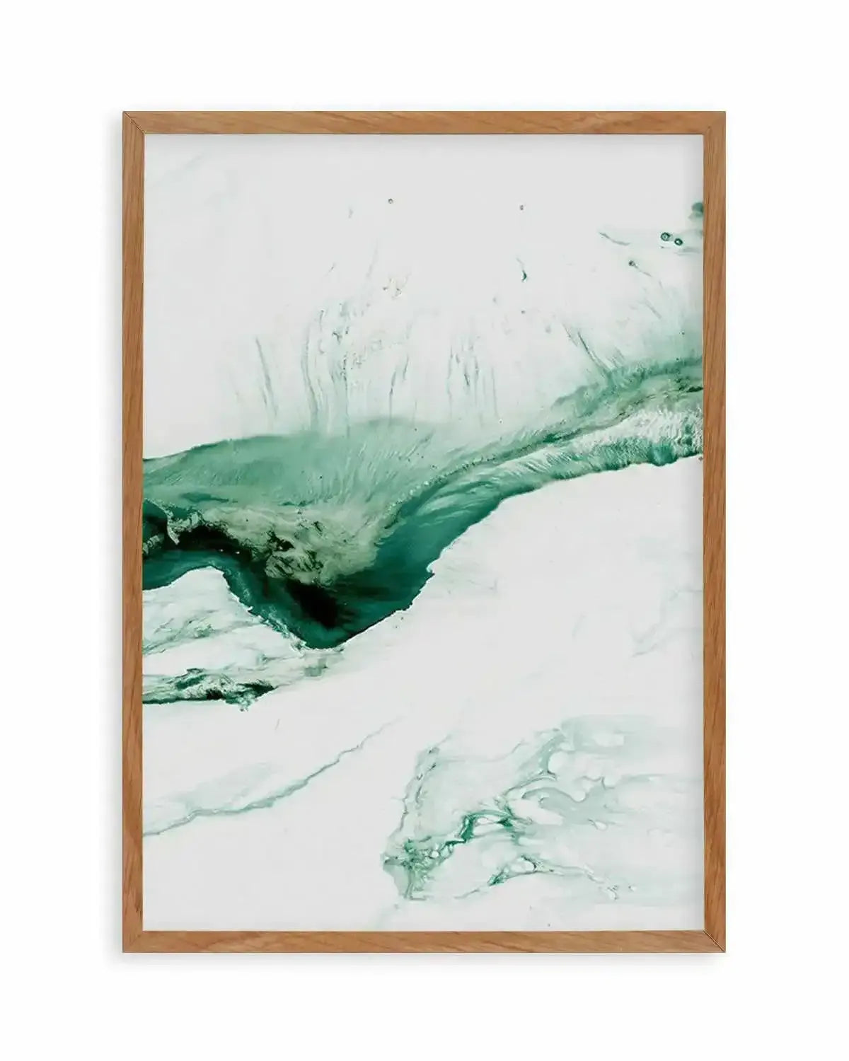 Green Abstract I Art Print from Olive et Oriel where you can shop wallpaper and artworks online