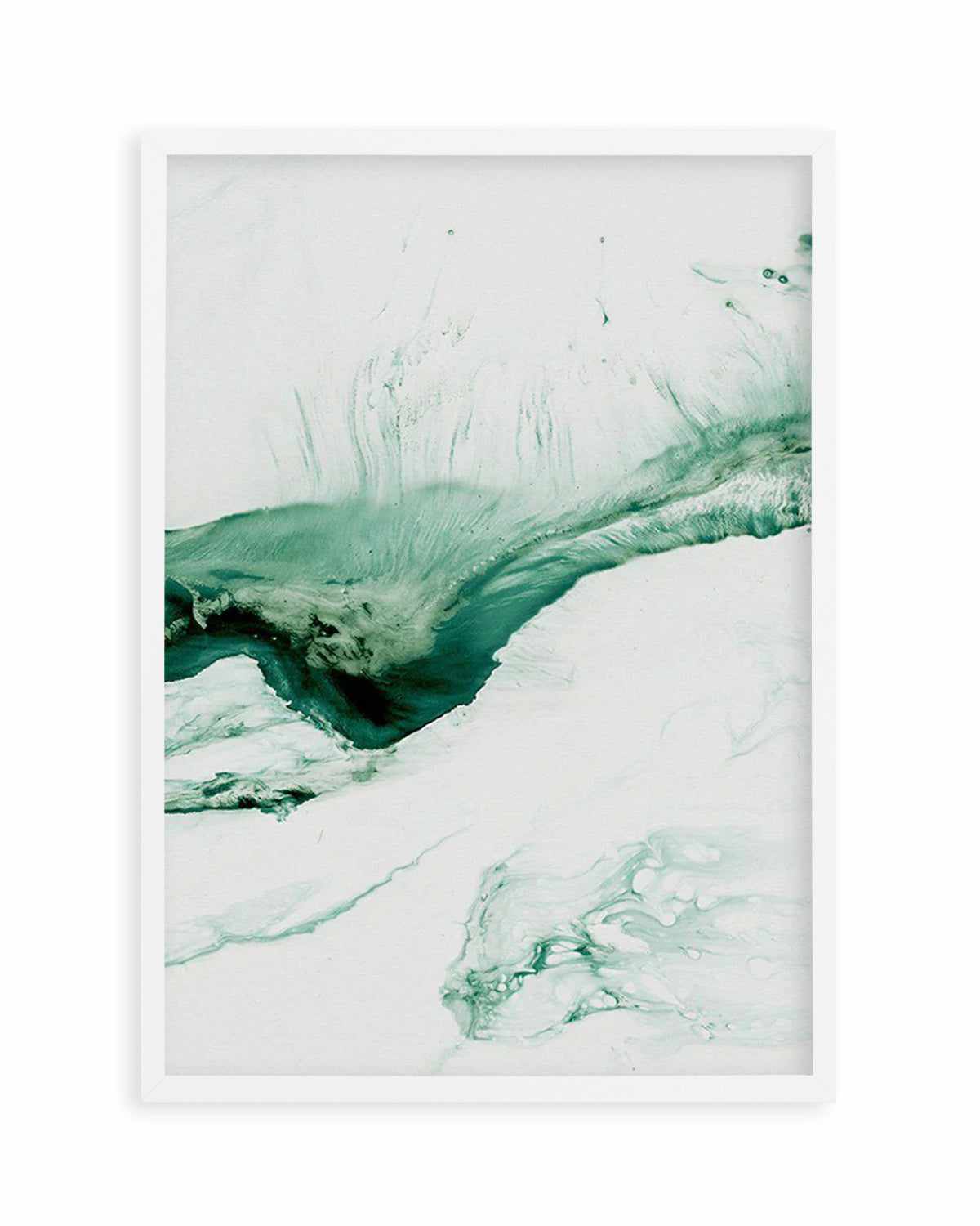 Green Abstract I Art Print