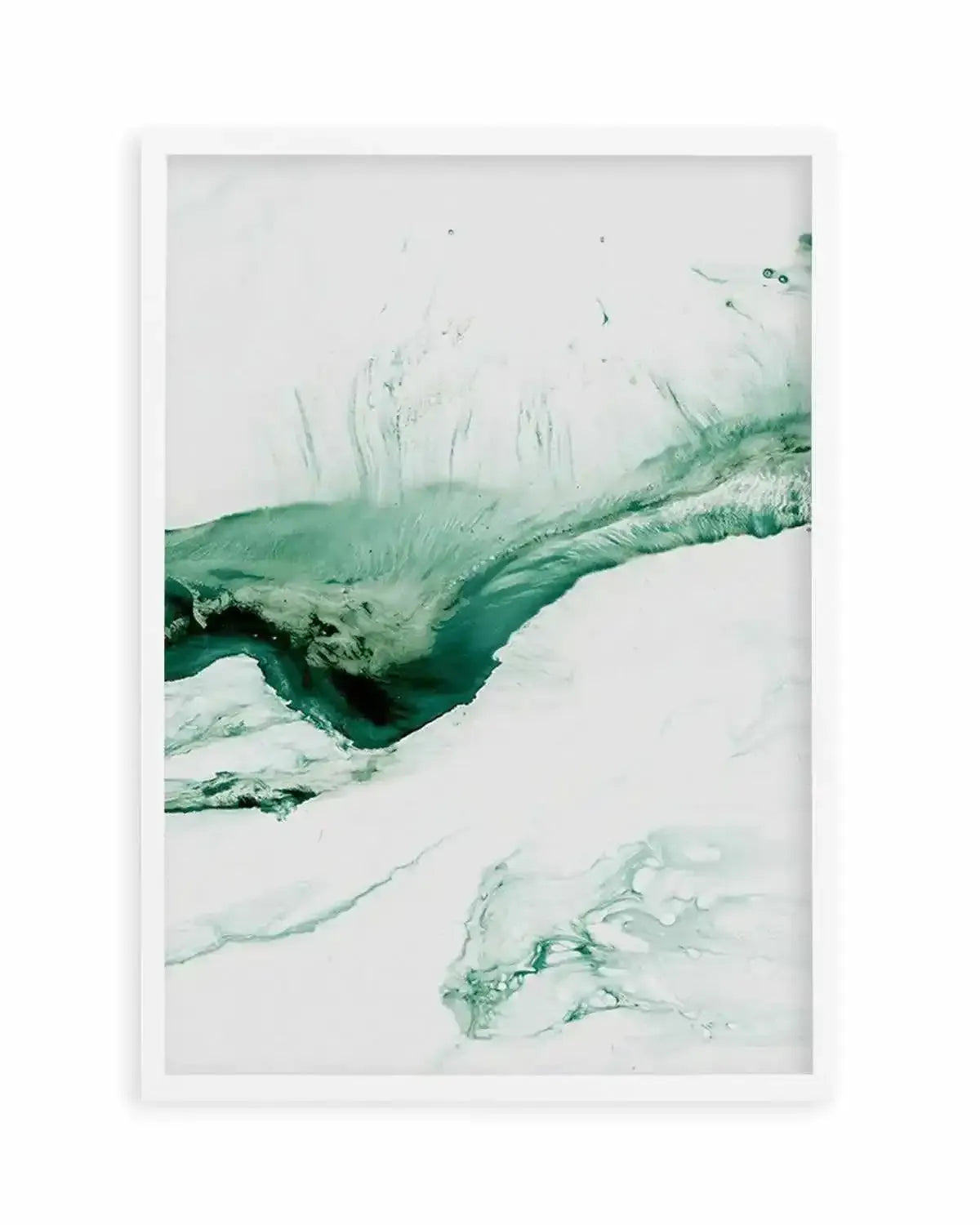 Green Abstract I Art Print from Olive et Oriel where you can shop wallpaper and artworks online