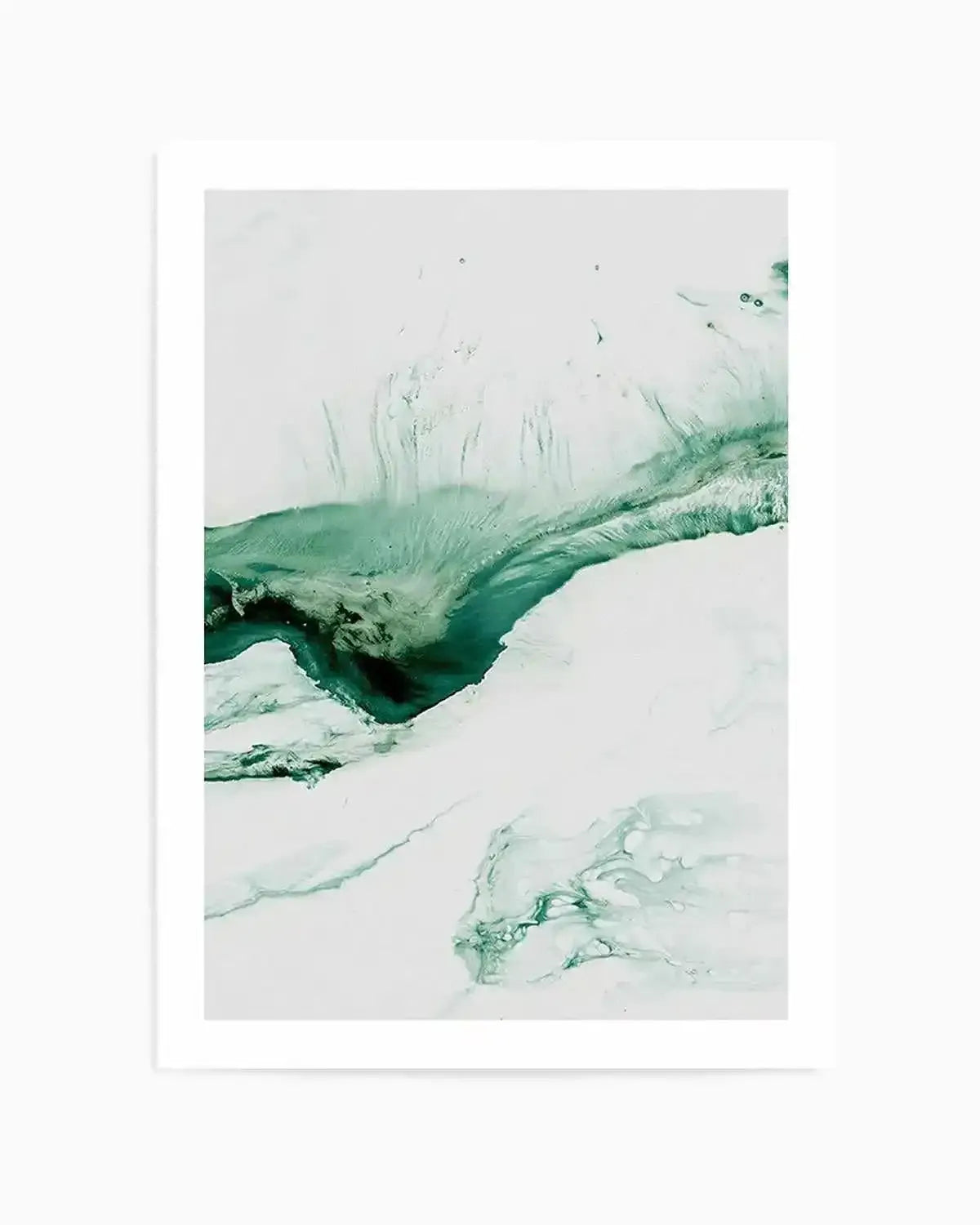 Green Abstract I Art Print from Olive et Oriel where you can shop wallpaper and artworks online