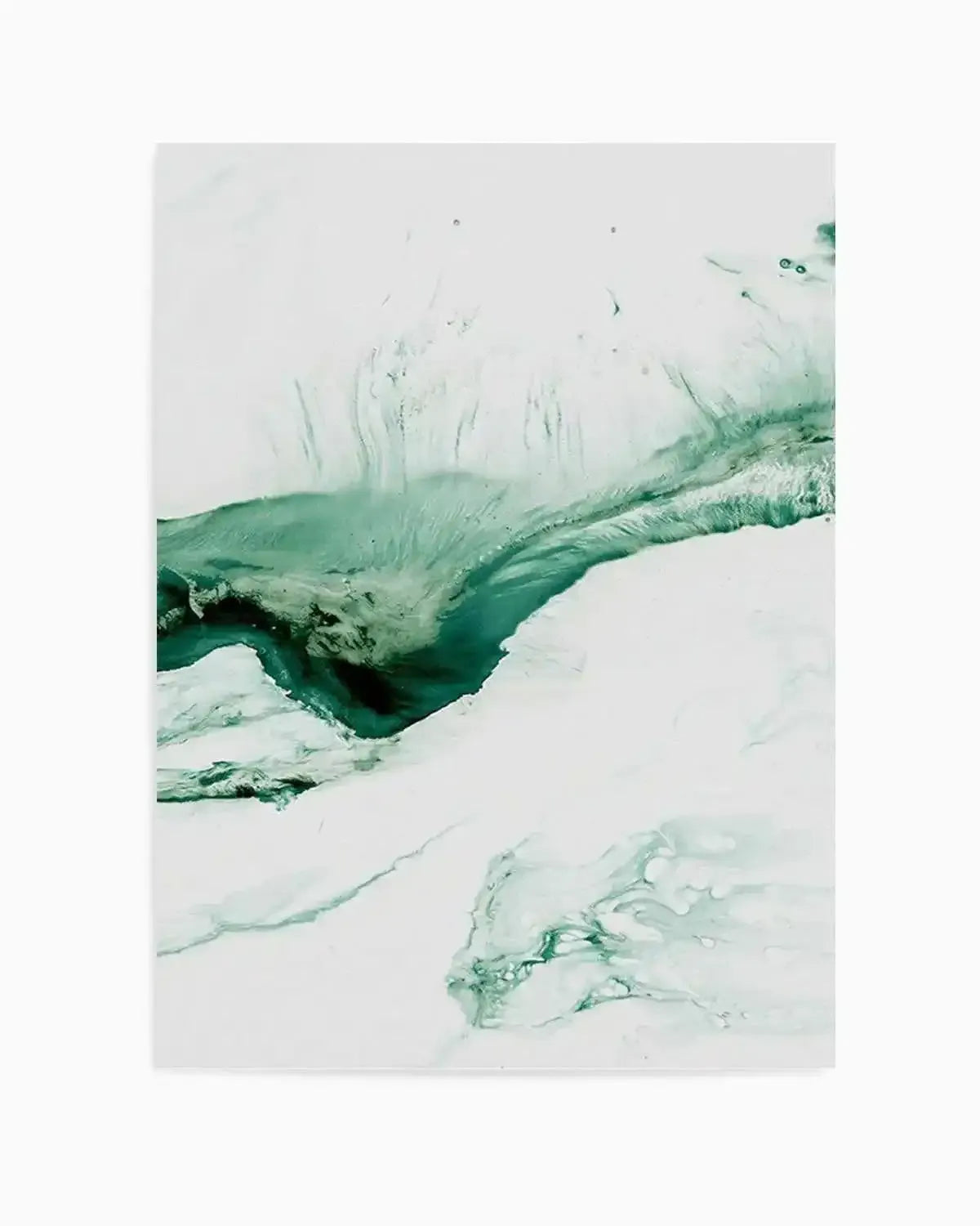 Green Abstract I Art Print from Olive et Oriel where you can shop wallpaper and artworks online
