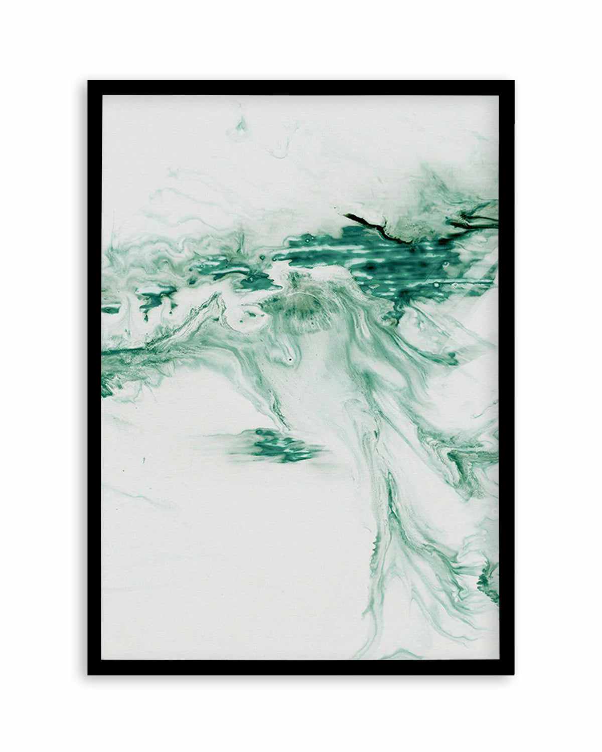 Green Abstract II Art Print