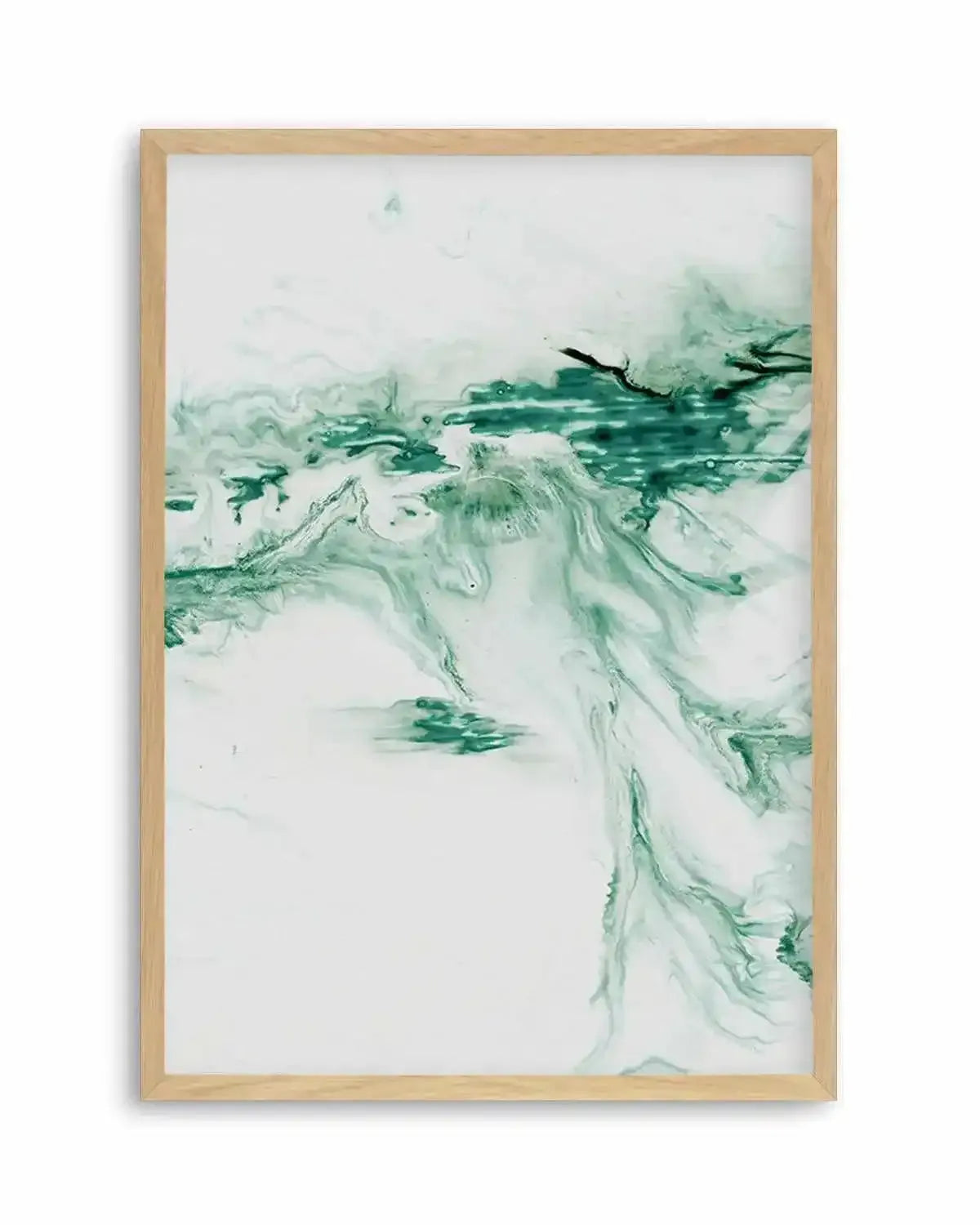 Green Abstract II Art Print from Olive et Oriel where you can shop wallpaper and artworks online