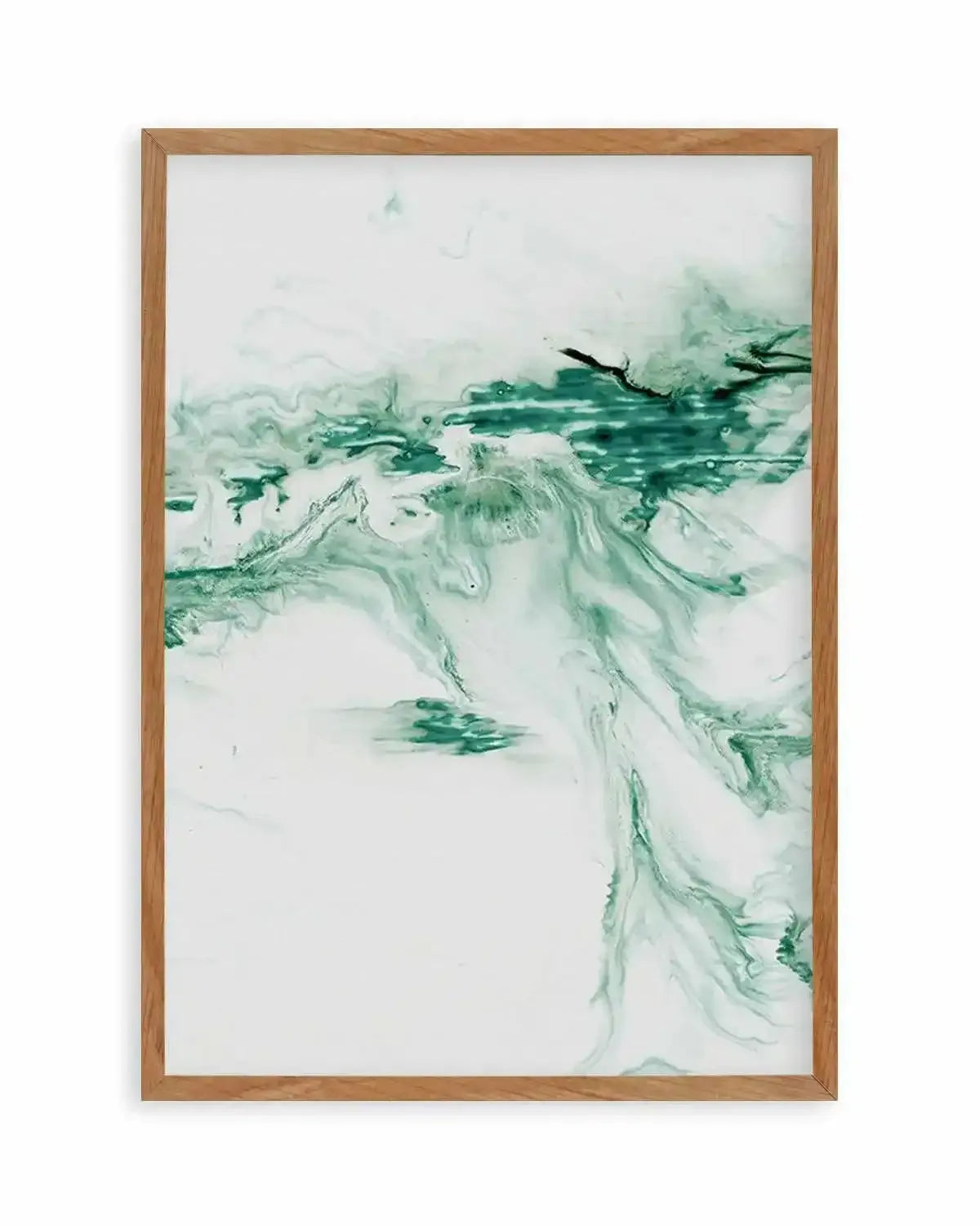 Green Abstract II Art Print from Olive et Oriel where you can shop wallpaper and artworks online