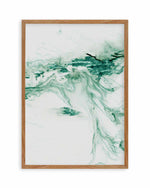 Green Abstract II Art Print