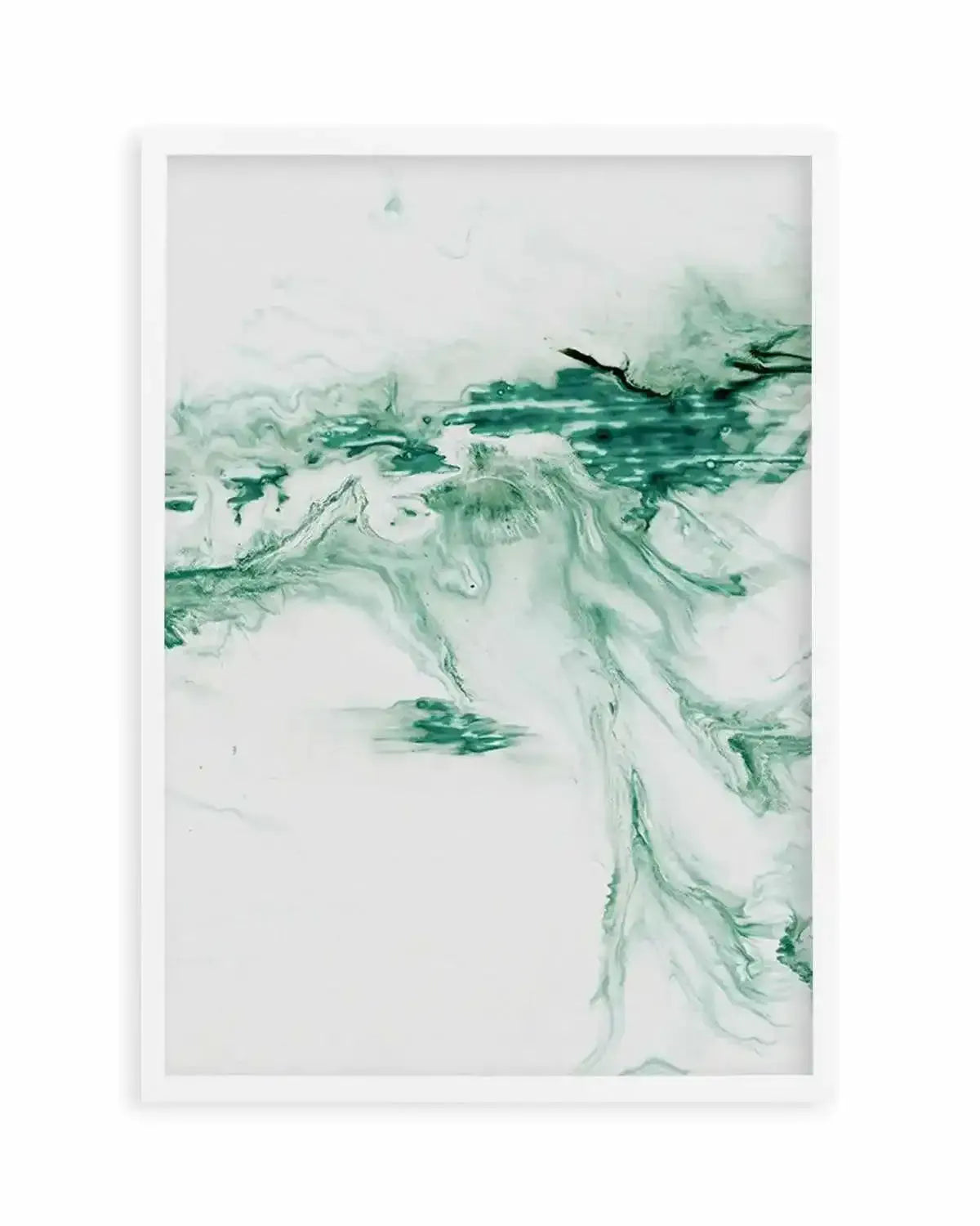 Green Abstract II Art Print from Olive et Oriel where you can shop wallpaper and artworks online
