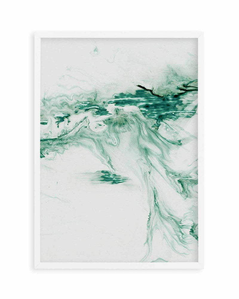 Green Abstract II Art Print