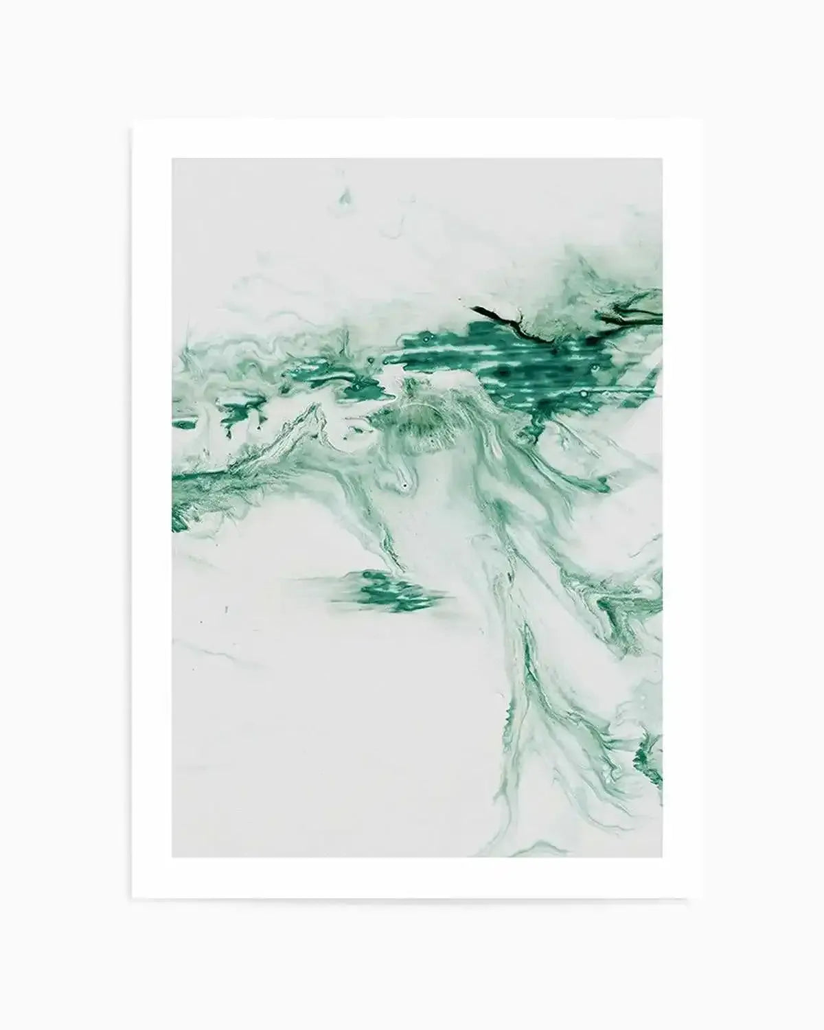 Green Abstract II Art Print from Olive et Oriel where you can shop wallpaper and artworks online