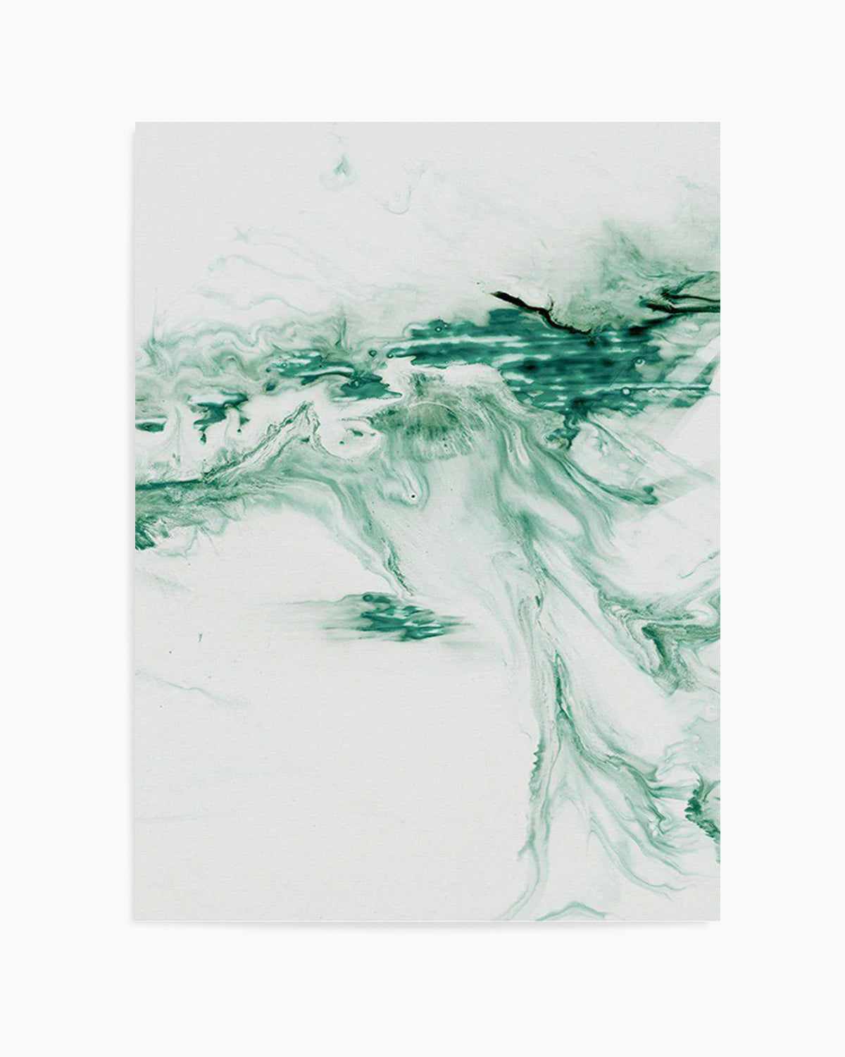 Green Abstract II Art Print