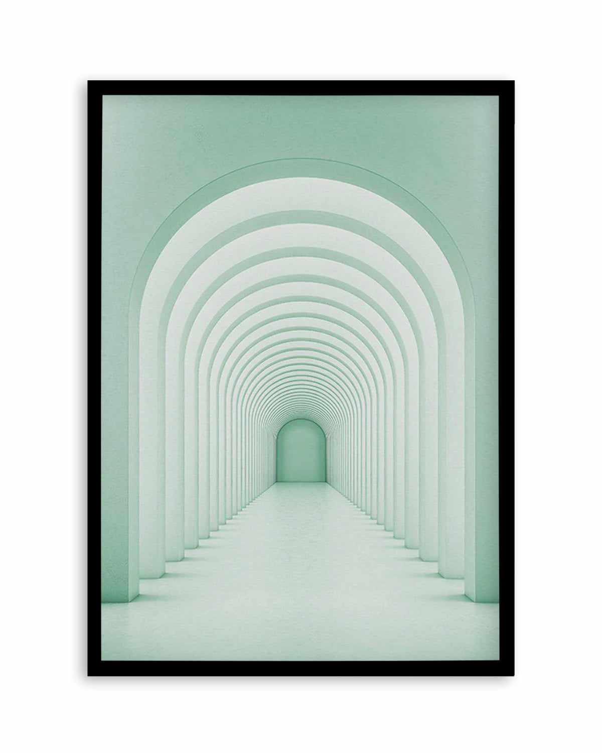 Green Arches Art Print