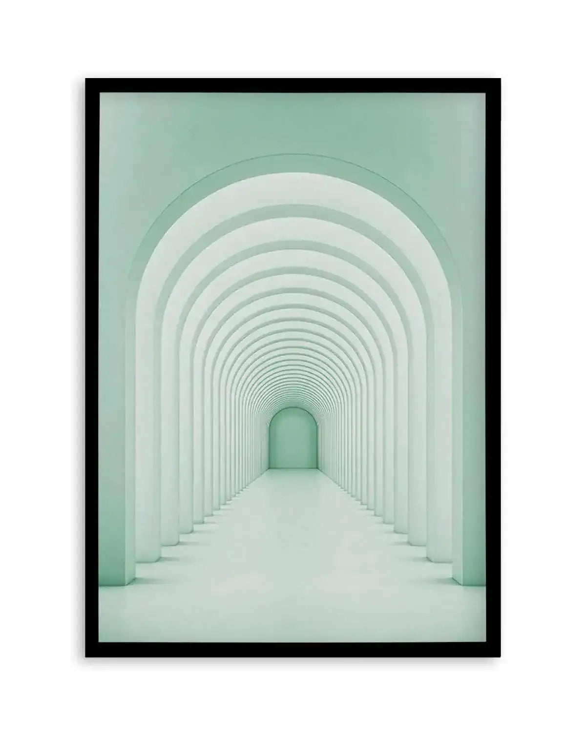 Green Arches Art Print from Olive et Oriel where you can shop wallpaper and artworks online
