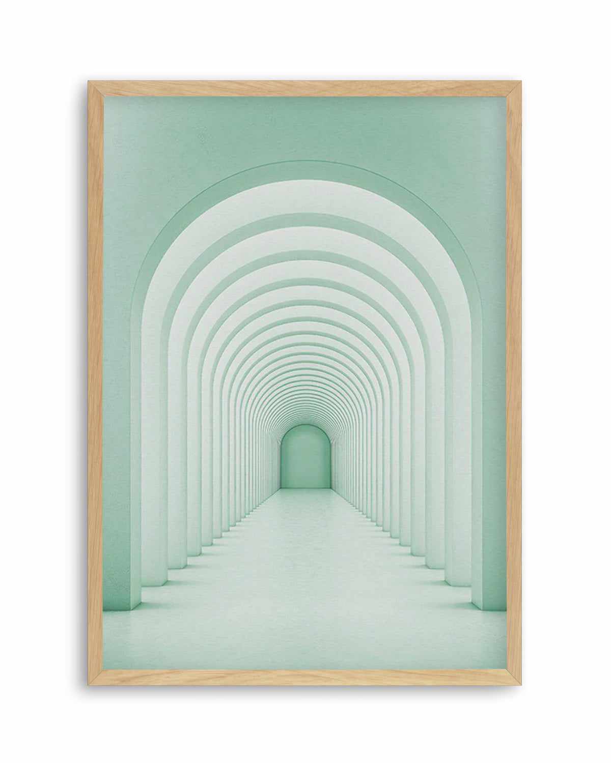 Green Arches Art Print