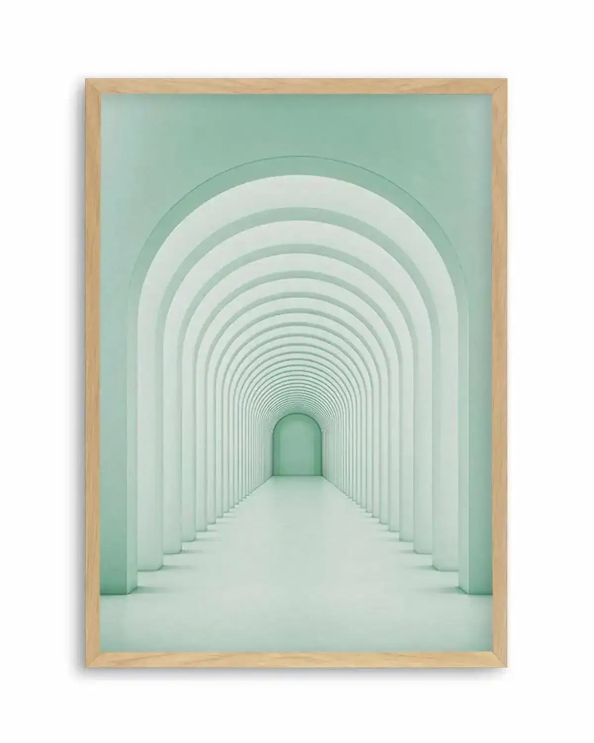 Green Arches Art Print from Olive et Oriel where you can shop wallpaper and artworks online