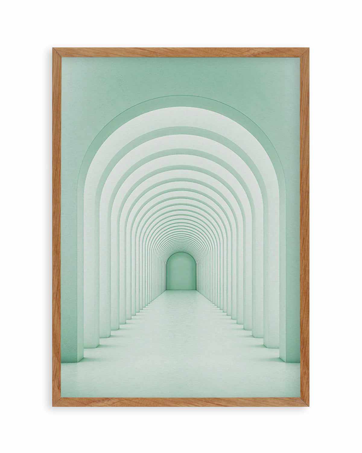 Green Arches Art Print