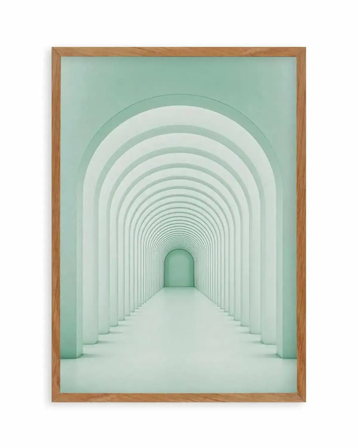 Green Arches Art Print from Olive et Oriel where you can shop wallpaper and artworks online