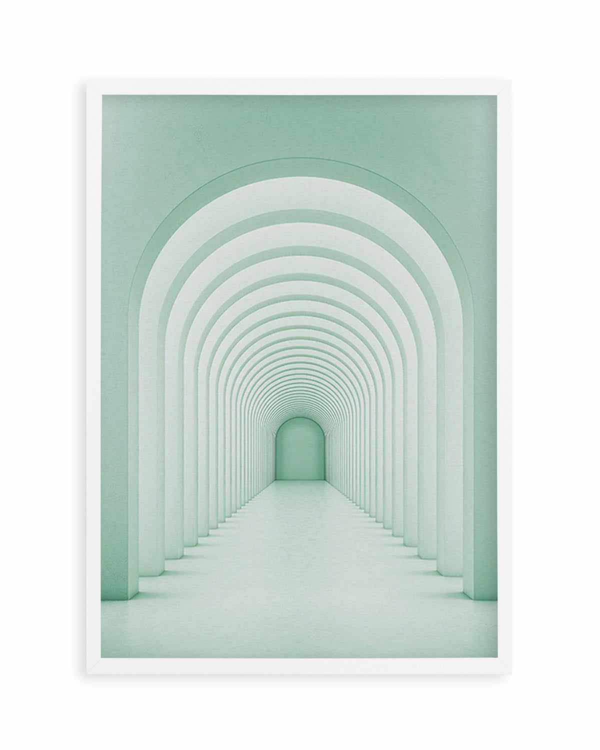 Green Arches Art Print