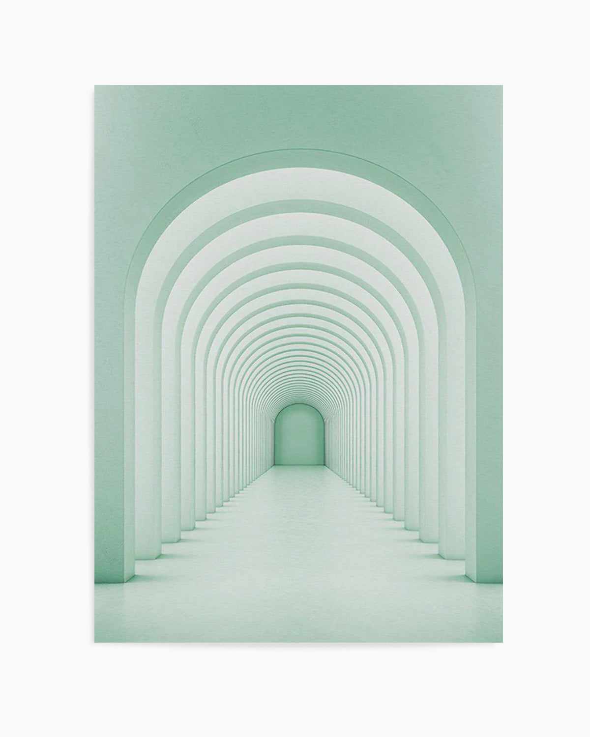 Green Arches Art Print