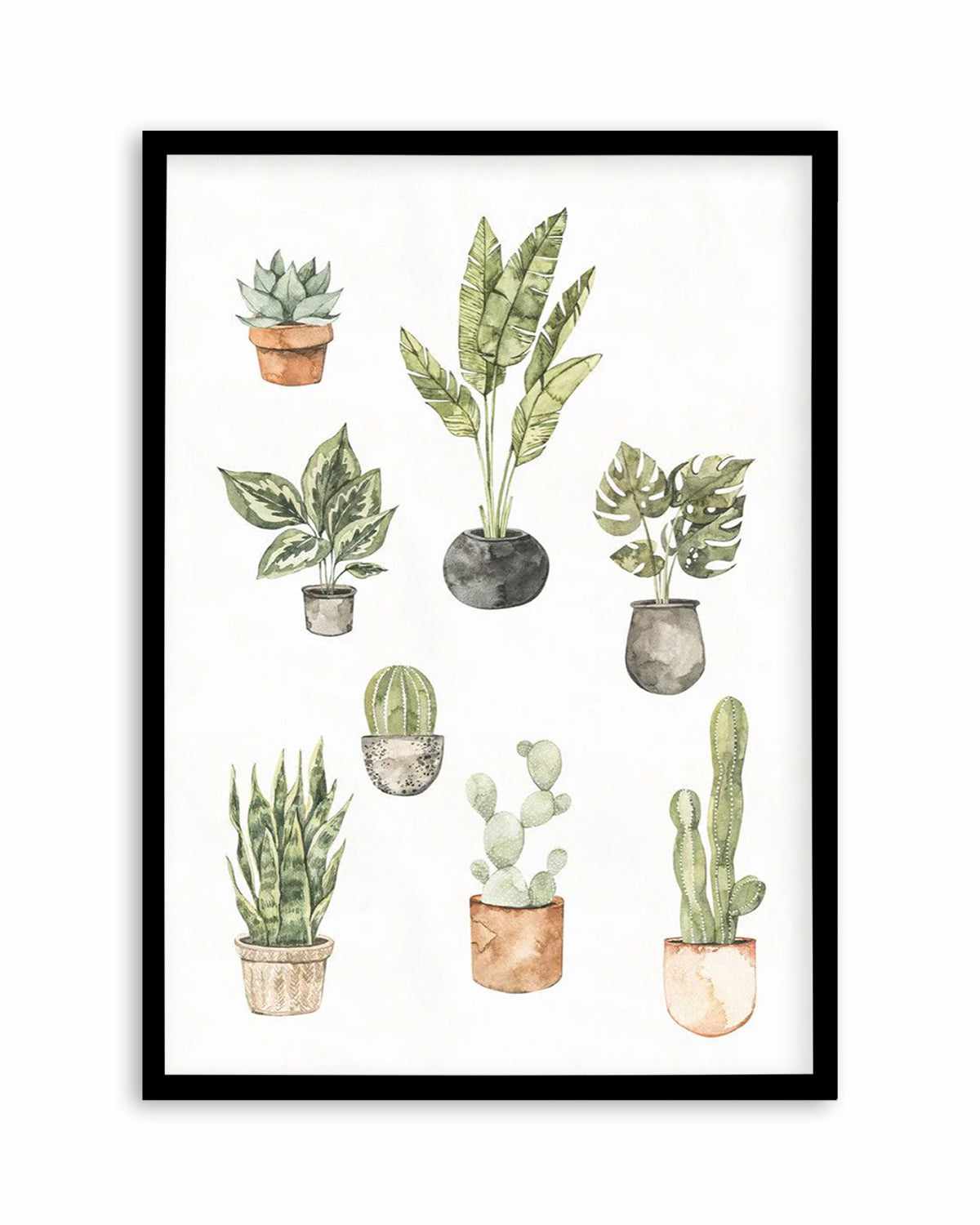 Green Friends Art Print