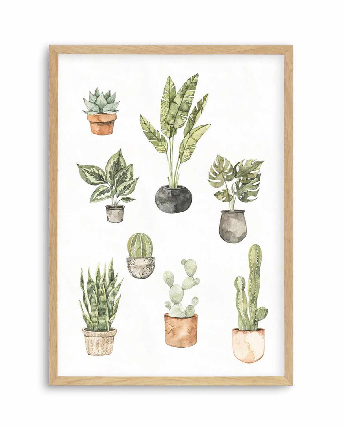 Green Friends Art Print