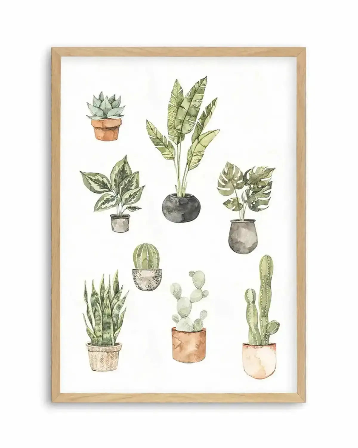 Green Friends Art Print from Olive et Oriel where you can shop wallpaper and artworks online