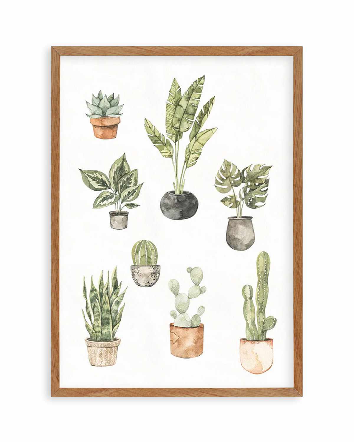 Green Friends Art Print