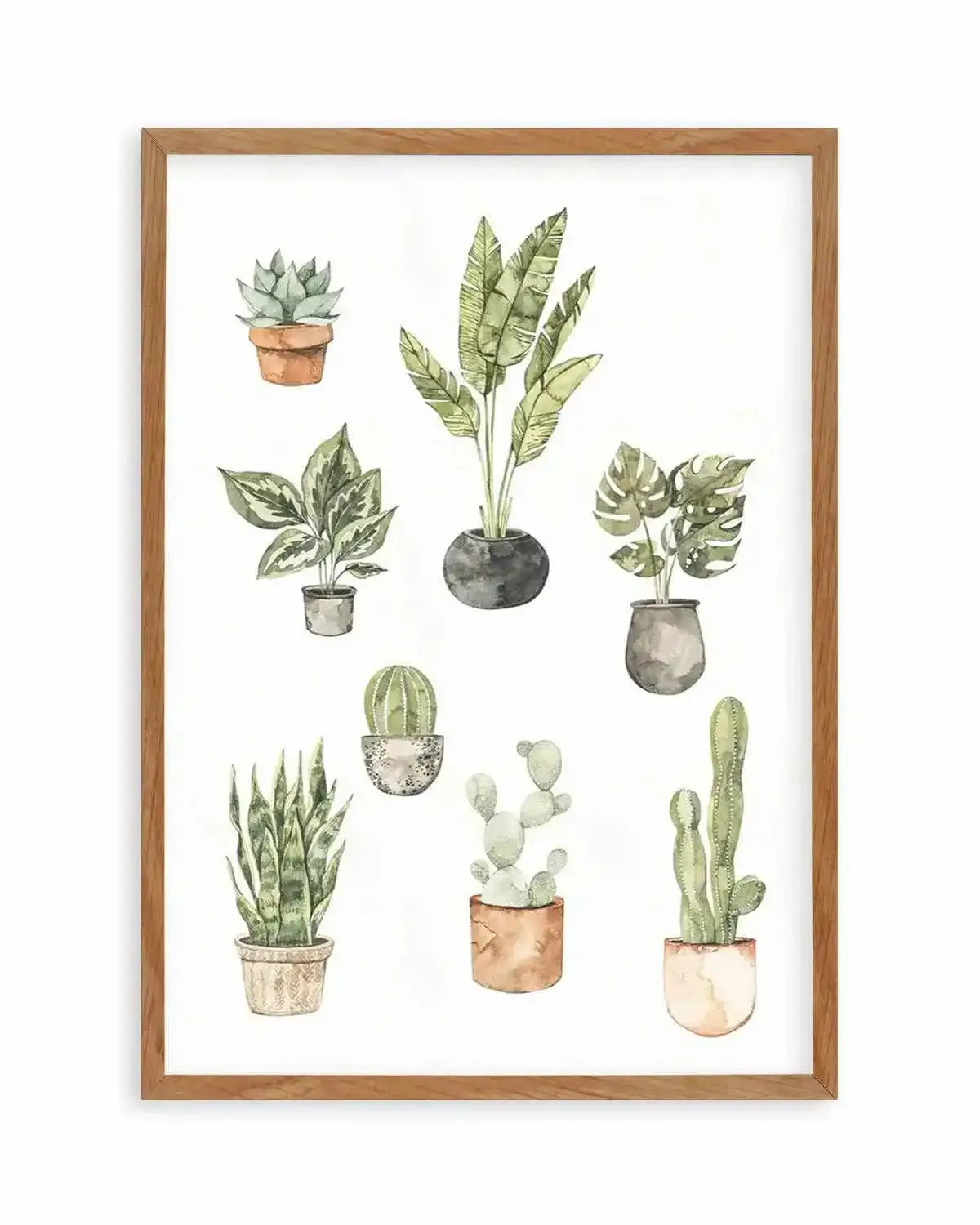 Green Friends Art Print from Olive et Oriel where you can shop wallpaper and artworks online